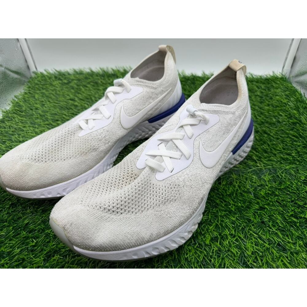 Nike Epic React Flyknit White Racer Blue A00067-100